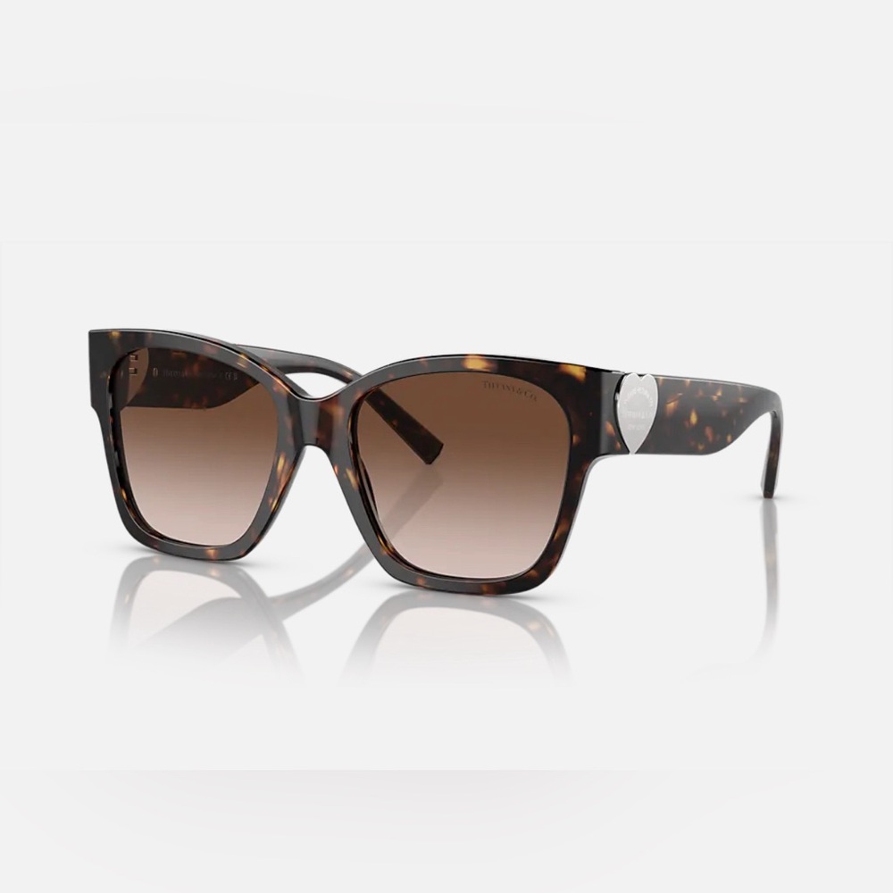 🩵 Tiffany & Co Tortoise Framed Sunglasses 🕶️ with Silver Tiffany Logo 🩵